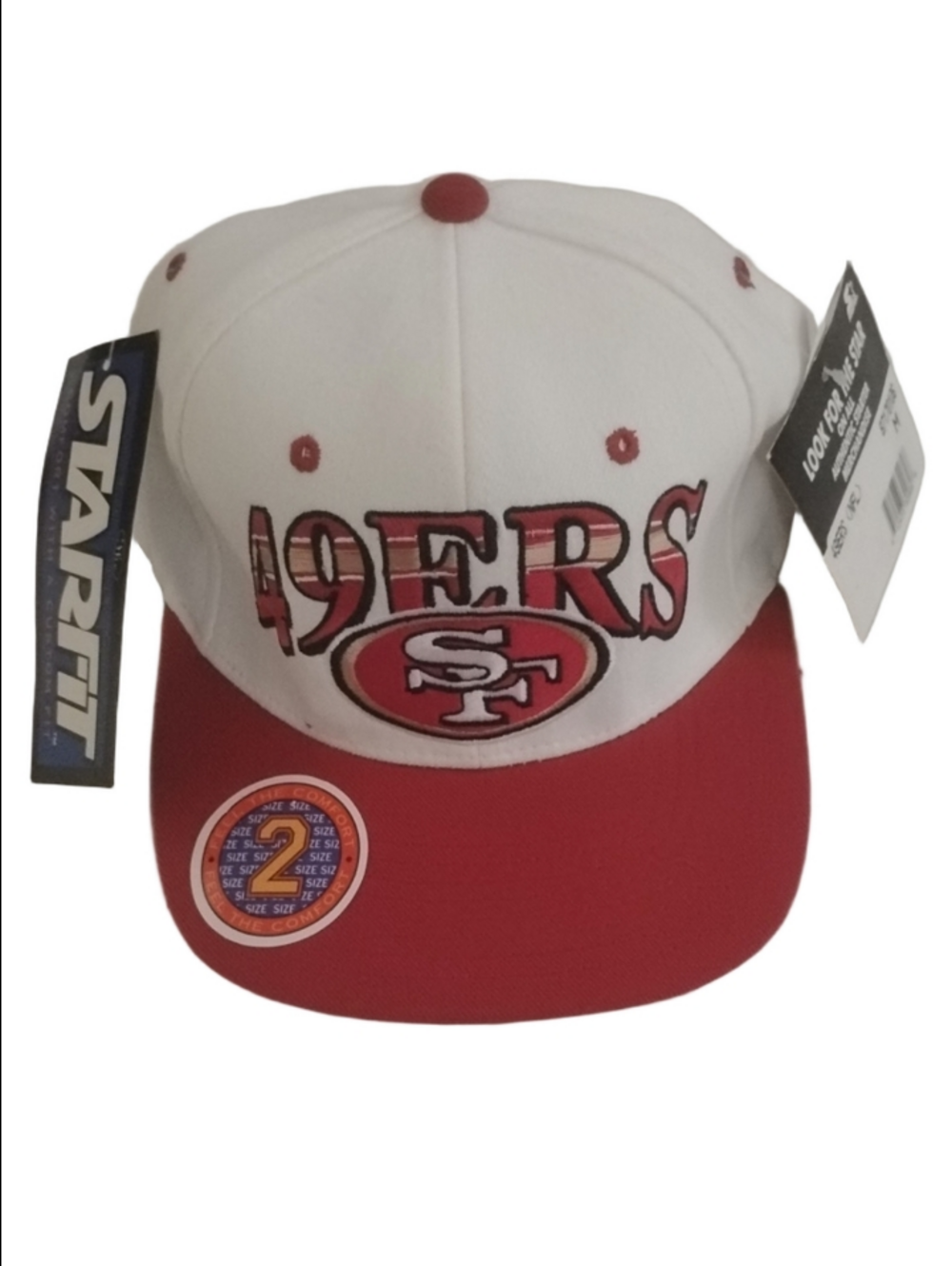 STARTER Vintage Rare White and Red San Francisco 49ERS Hat